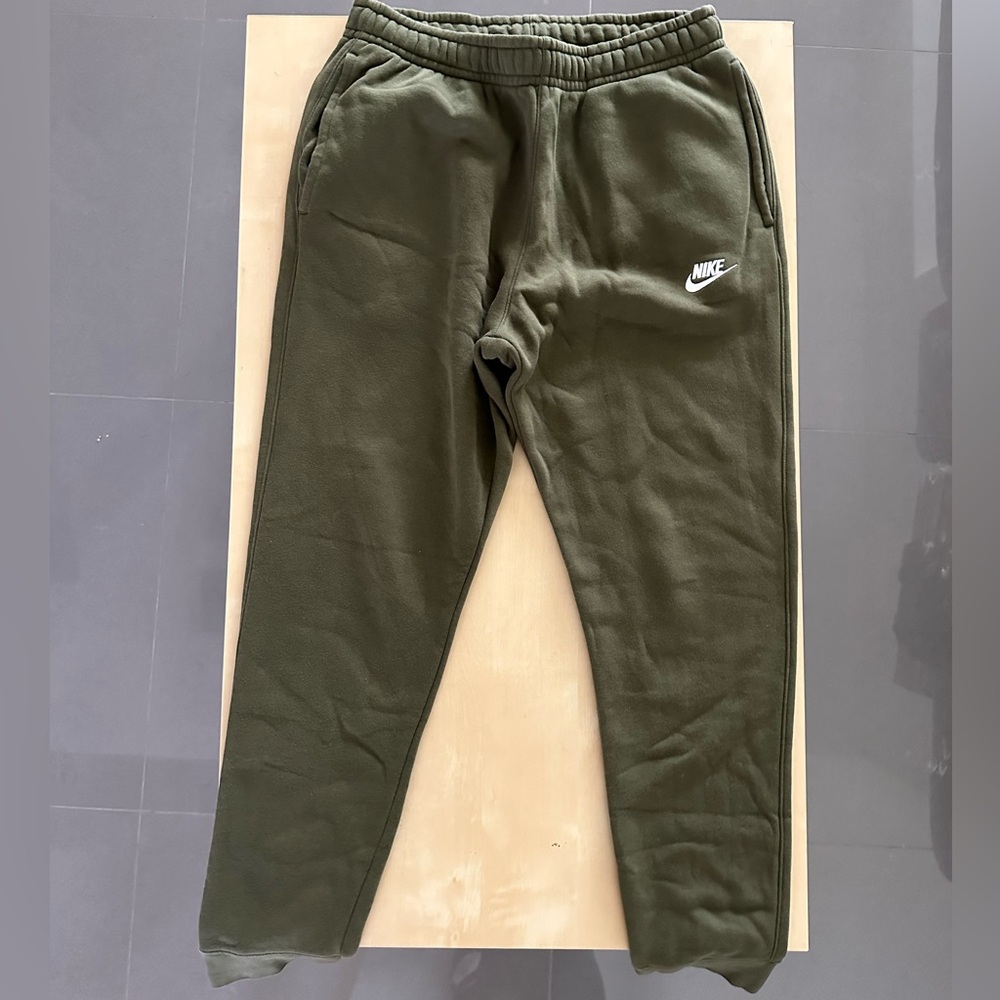 Dark Green Nike Joggers